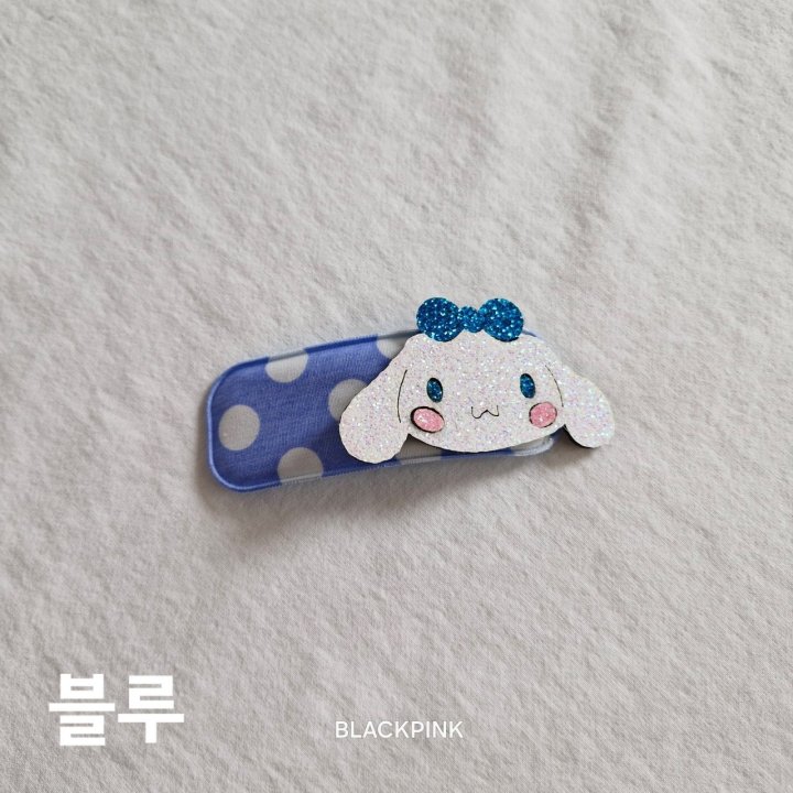 Black Pink - Korean Children Fashion - #magicofchildhood - Sanrio Dot Snap Clip - 4