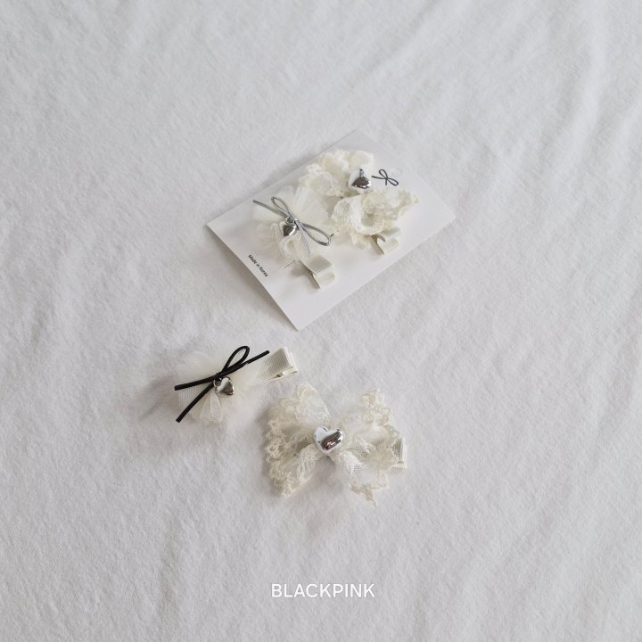 Black Pink - Korean Children Fashion - #minifashionista - Joel Lace (set of 2) - 9