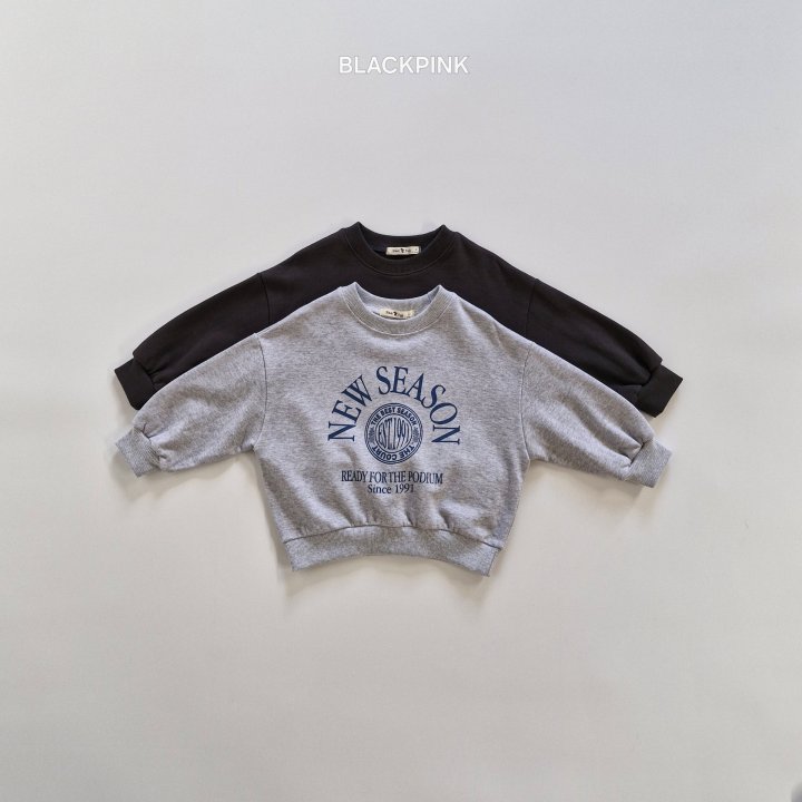 Black Pink - Korean Children Fashion - #minifashionista - New Season Sweatshirt - 2