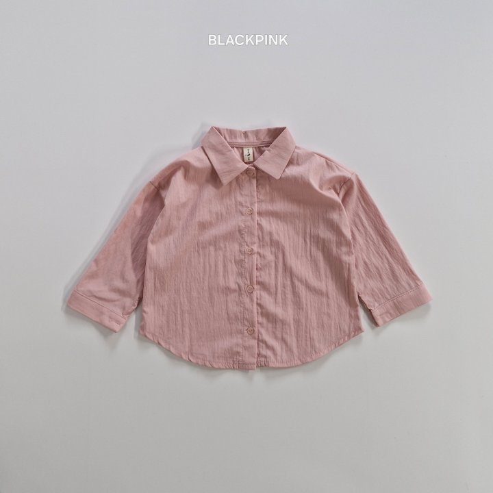 Black Pink - Korean Children Fashion - #minifashionista - Layered Basic Shirt - 10