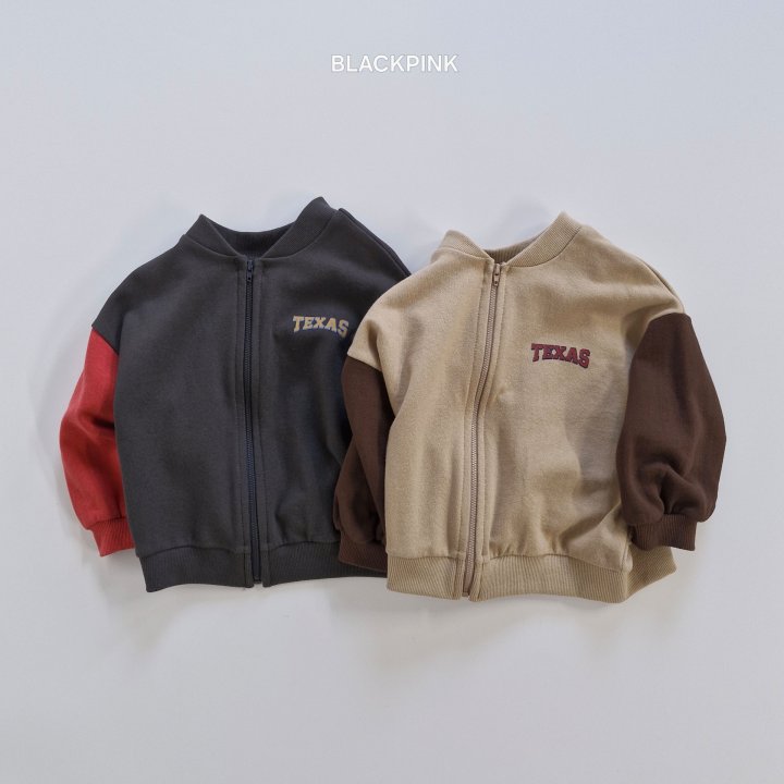 Black Pink - Korean Children Fashion - #prettylittlegirls - Texas Zip-up - 3