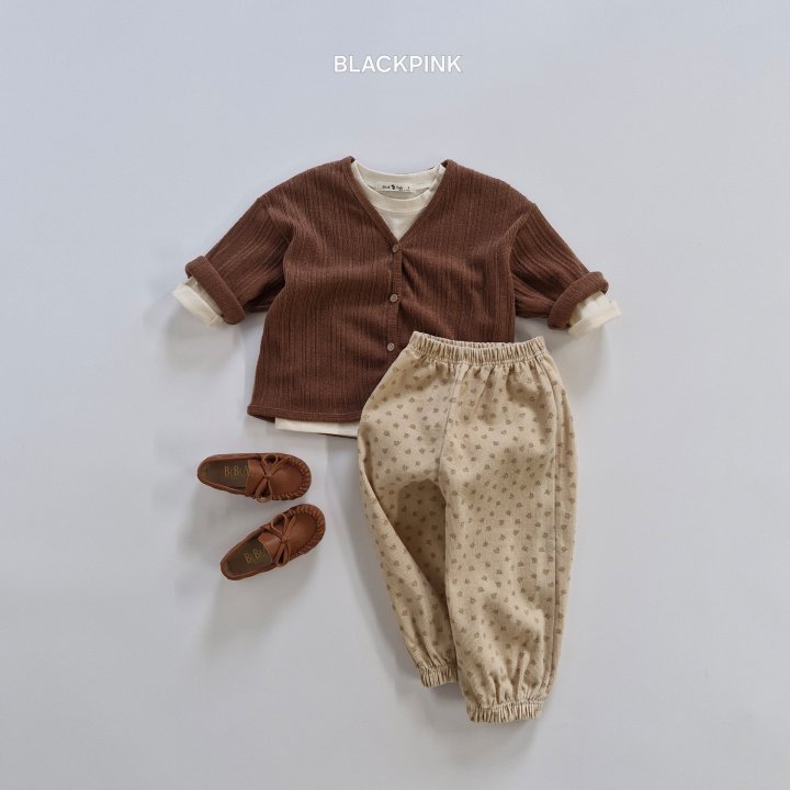 Black Pink - Korean Children Fashion - #prettylittlegirls - Knit Cardigan - 11