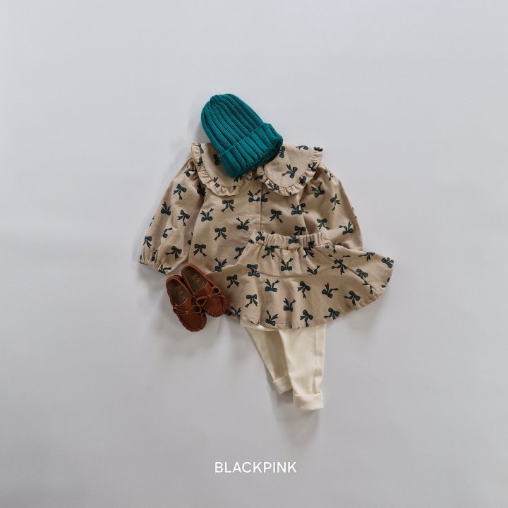 Black Pink - Korean Children Fashion - #prettylittlegirls - Girl Ribbon Set - 8