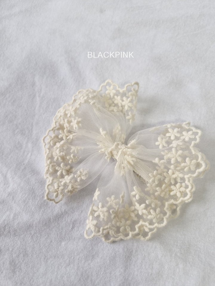 Black Pink - Korean Children Fashion - #minifashionista - Alyssa Lace Pin - 4