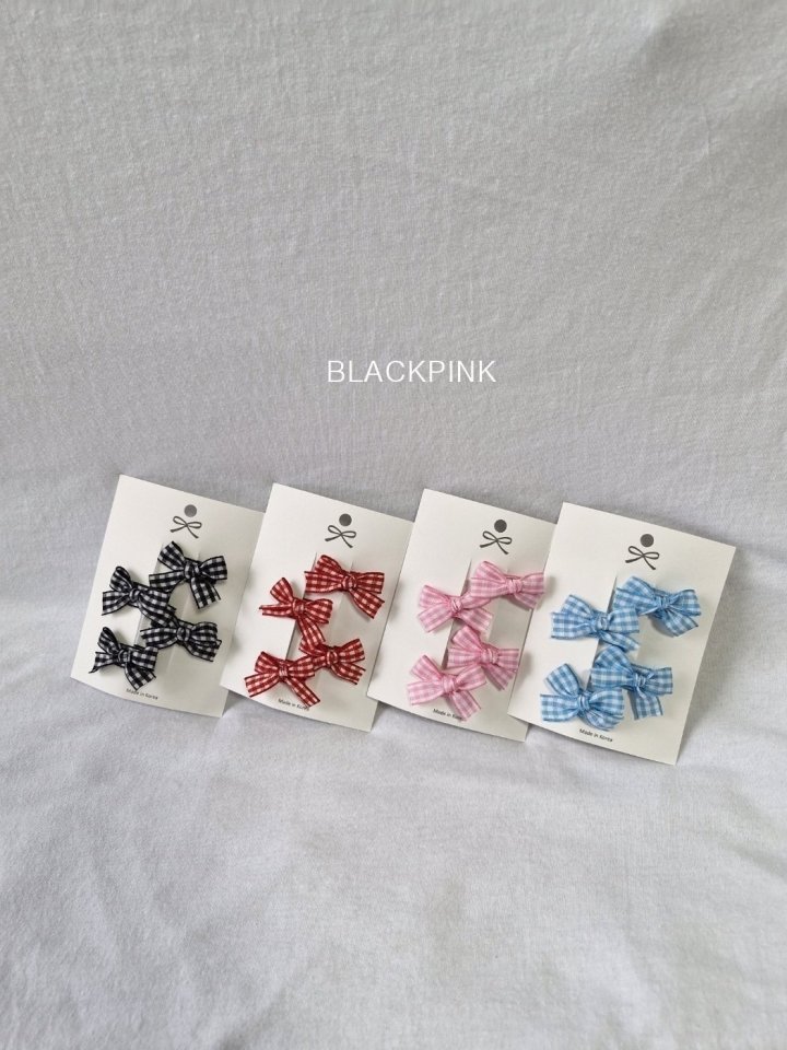 Black Pink - Korean Children Fashion - #prettylittlegirls - Mini Ribbon Set - 2