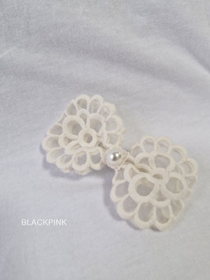 Black Pink - Korean Children Fashion - #prettylittlegirls - Eva Lace Pin
