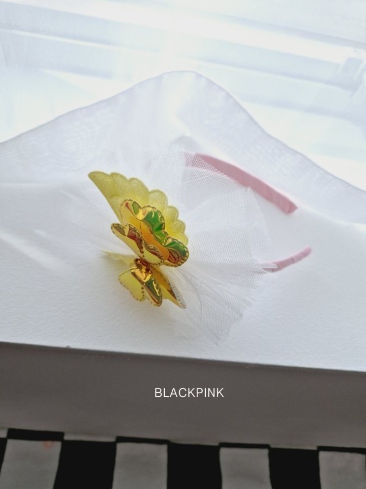 Black Pink - Korean Children Fashion - #prettylittlegirls - Butterfly Shiny Headband - 8