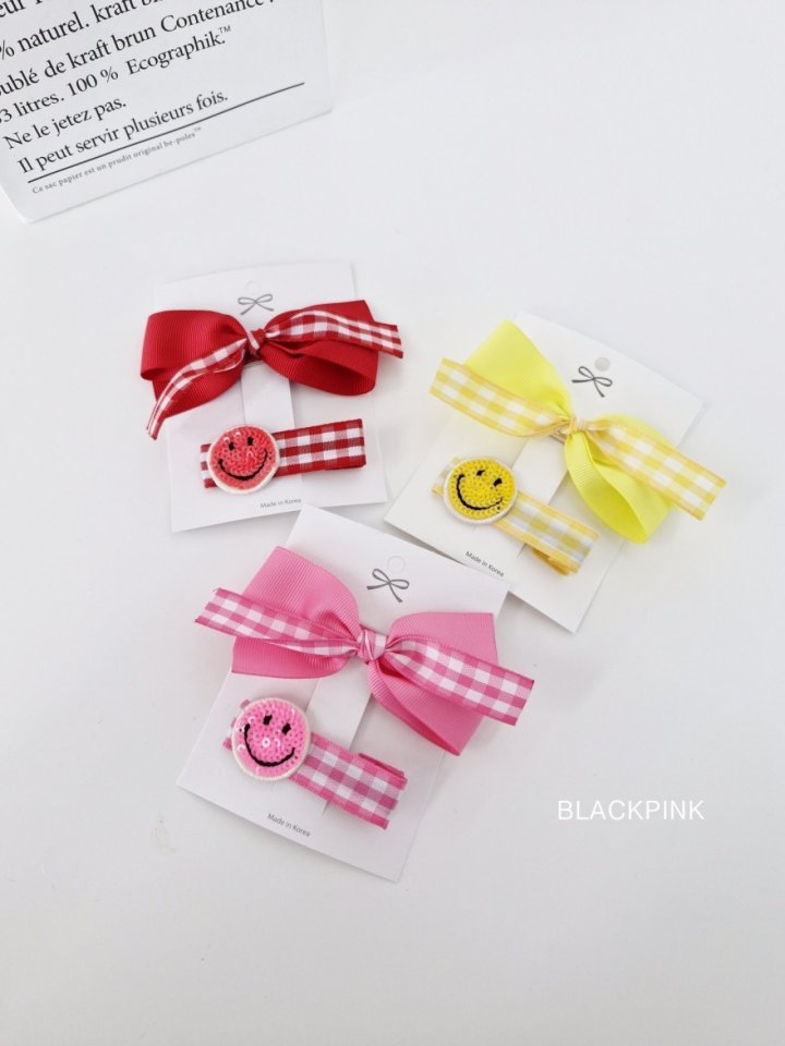 Black Pink - Korean Children Fashion - #prettylittlegirls - Sequin Smile Set - 2