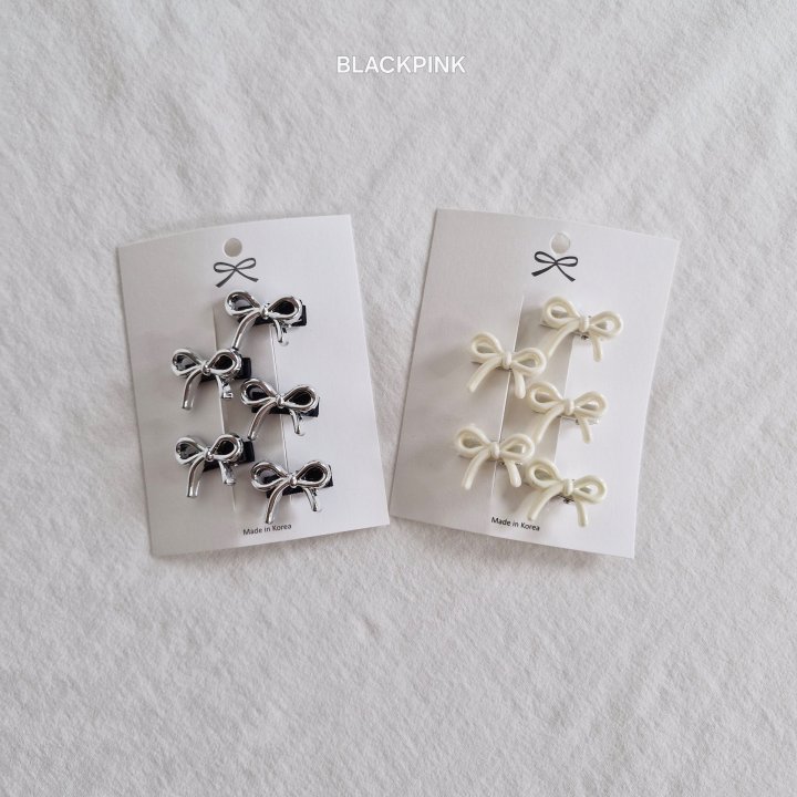 Black Pink - Korean Children Fashion - #prettylittlegirls - Tiny Ribbon (set of 5)