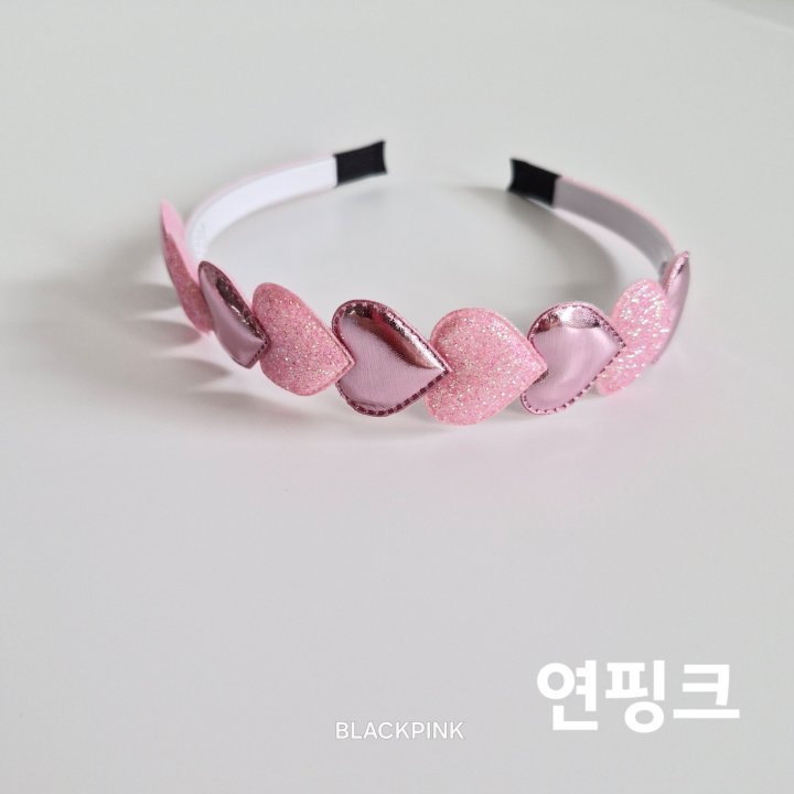 Black Pink - Korean Children Fashion - #prettylittlegirls - Heart Pearl Headband - 7
