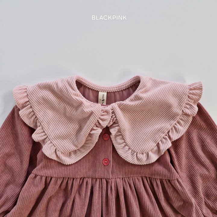 Black Pink - Korean Children Fashion - #stylishchildhood - Jetty Corduroy One-piece - 7