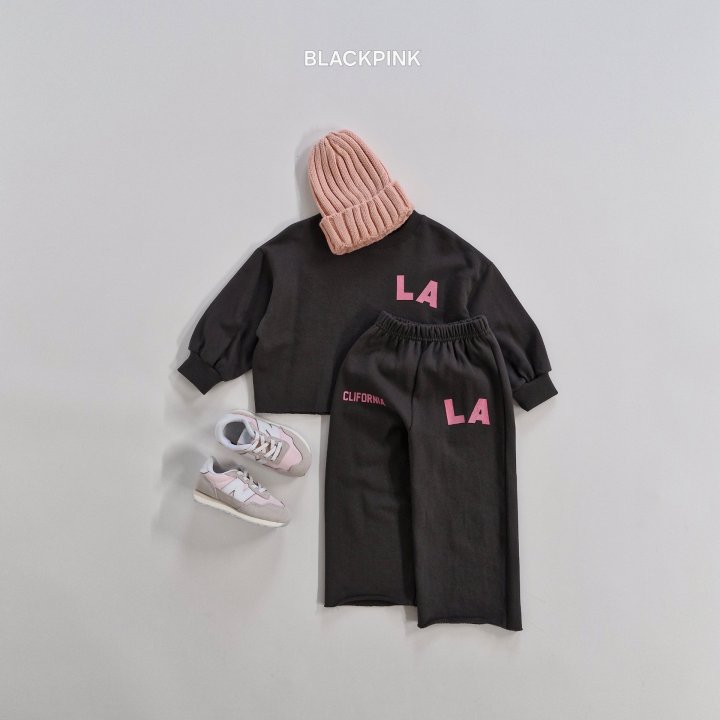 Black Pink - Korean Children Fashion - #stylishchildhood - LA Set - 5