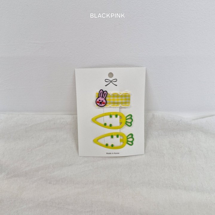 Black Pink - Korean Children Fashion - #stylishchildhood - Carrot Mini Bunny (set of 3) - 5