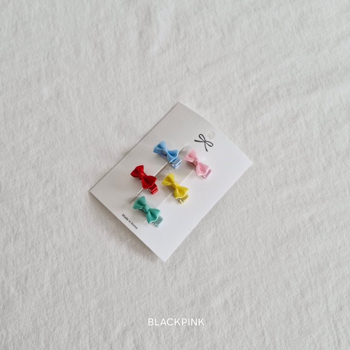 Black Pink - Korean Children Fashion - #stylishchildhood - Multicolor Mini Ribbon Set - 3