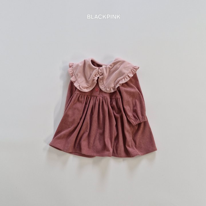 Black Pink - Korean Children Fashion - #todddlerfashion - Jetty Corduroy One-piece - 5