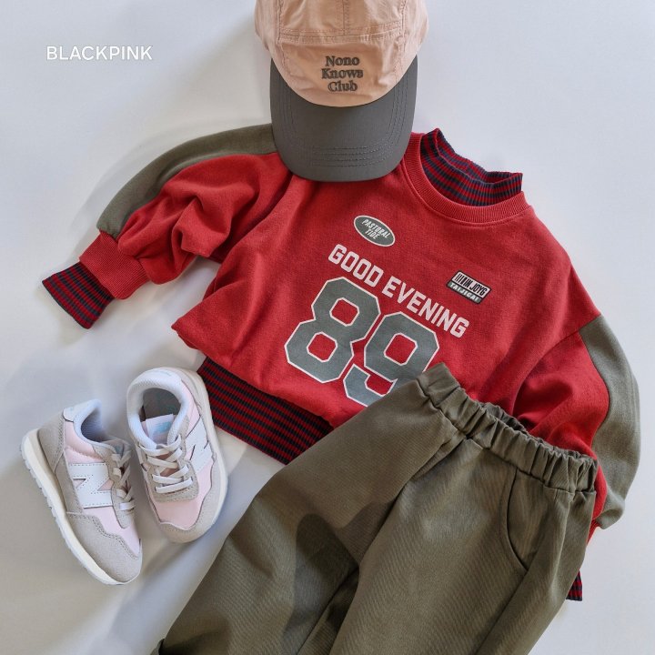 Black Pink - Korean Children Fashion - #todddlerfashion - 89 Sweatshirt - 11