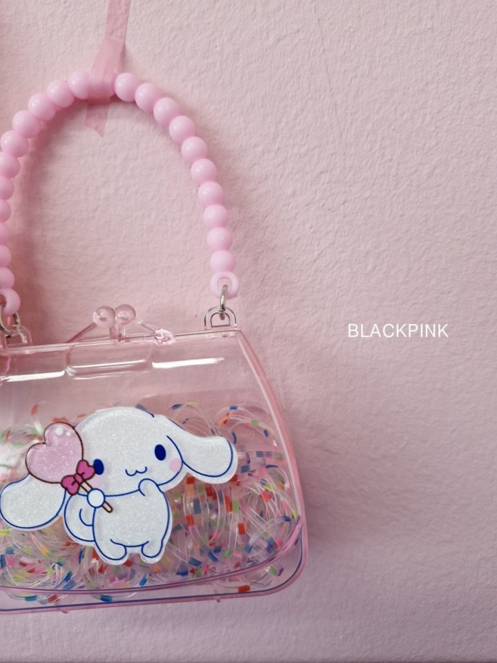 Black Pink - Korean Children Fashion - #todddlerfashion - Cinnamoroll Hair Tie - 10