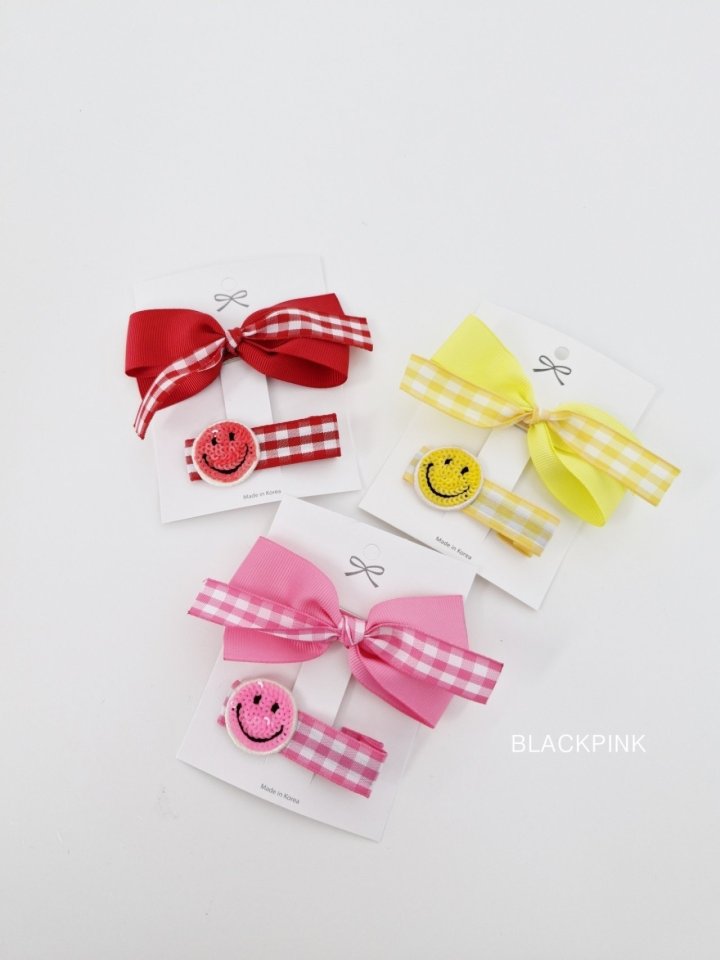 Black Pink - Korean Children Fashion - #todddlerfashion - Sequin Smile Set - 3