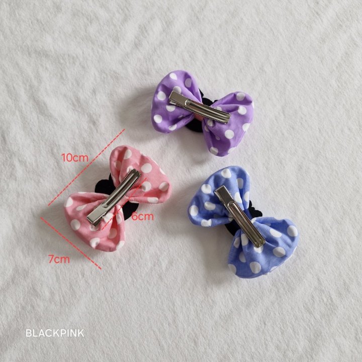 Black Pink - Korean Children Fashion - #todddlerfashion - Sanrio Dot Ribbon Pin - 7