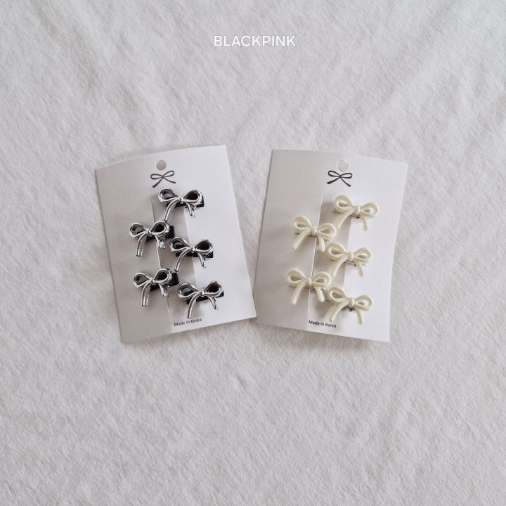 Black Pink - Korean Children Fashion - #todddlerfashion - Tiny Ribbon (set of 5) - 2