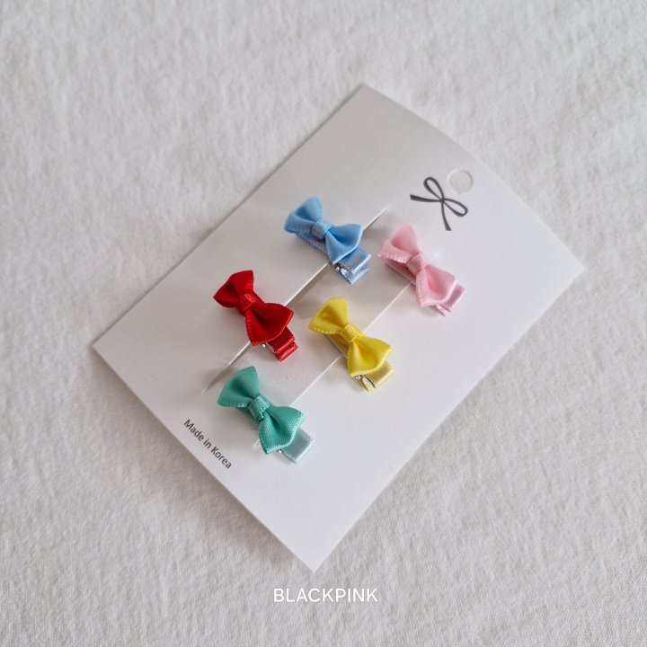 Black Pink - Korean Children Fashion - #todddlerfashion - Multicolor Mini Ribbon Set