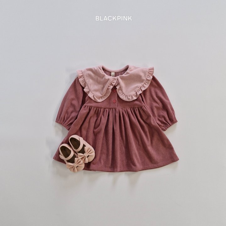 Black Pink - Korean Children Fashion - #toddlerclothing - Jetty Corduroy One-piece - 6