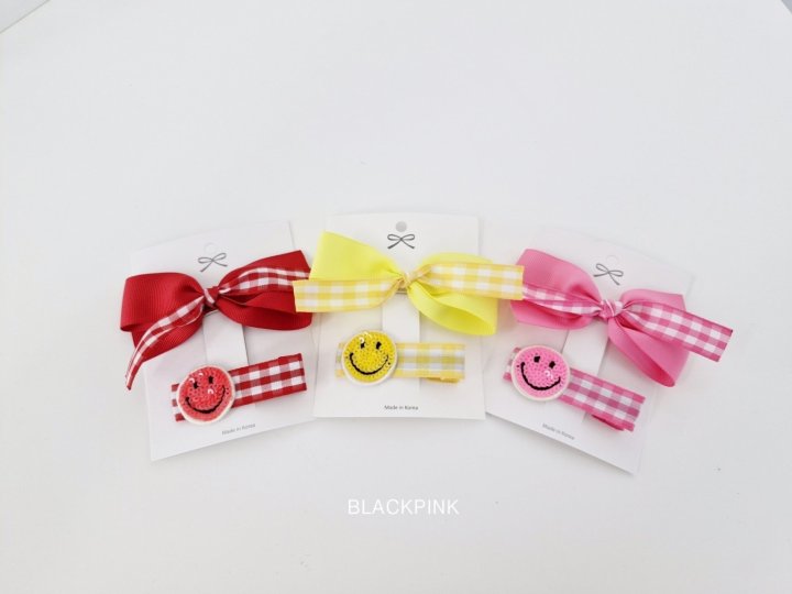 Black Pink - Korean Children Fashion - #todddlerfashion - Sequin Smile Set - 4