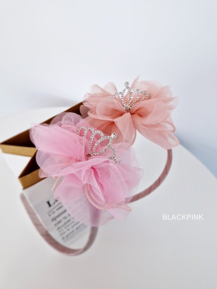 Black Pink - Korean Children Fashion - #toddlerclothing - Tiara Headband