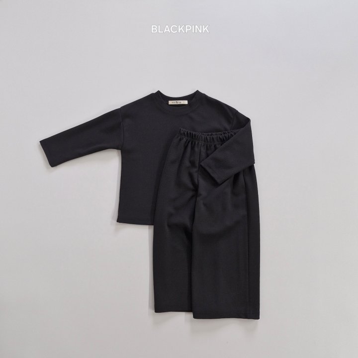 Black Pink - Korean Children Fashion - #toddlerclothing - Beryl Modern Set-up - 9