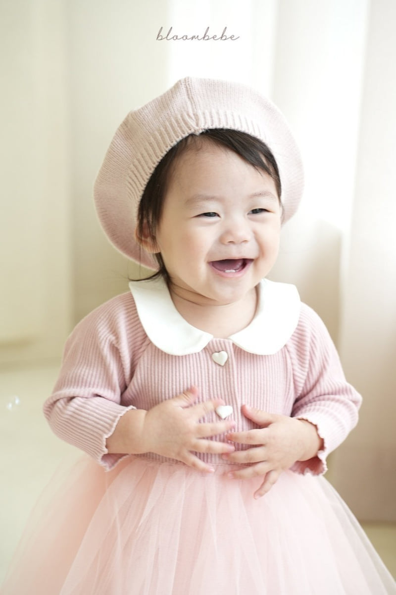 Bloombebe - Korean Baby Fashion - #babyboutiqueclothing - Heart Tiered Romper - 10