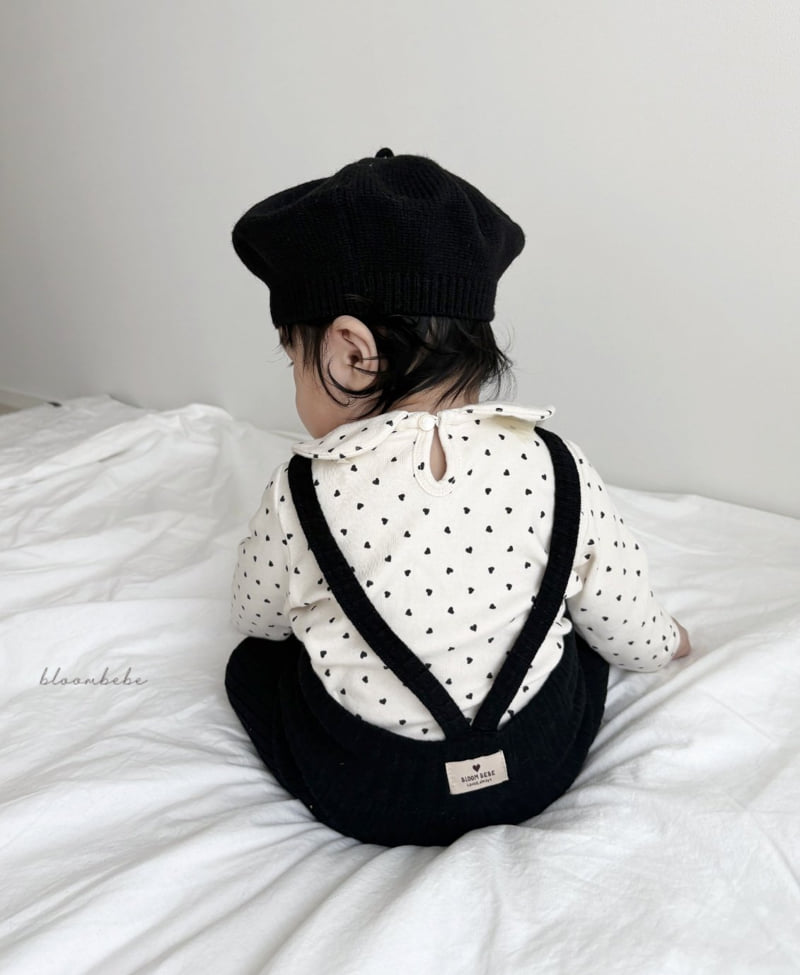 Bloombebe - Korean Baby Fashion - #babyfever - Bebe Knit Suspender Leggings - 11