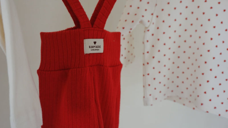 Bloombebe - Korean Baby Fashion - #babygirlfashion - Bebe Knit Suspender Leggings - 12