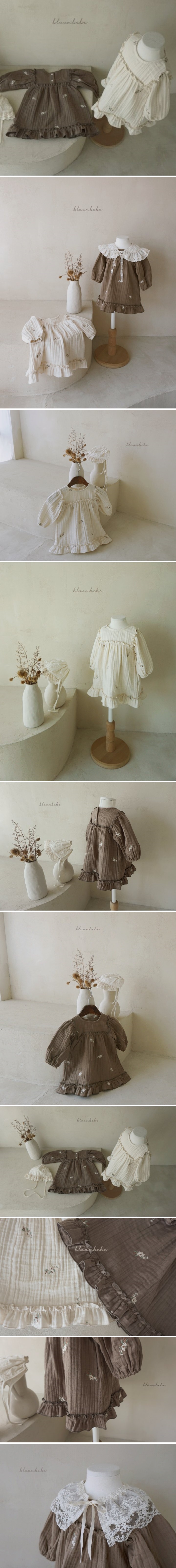 Bloombebe - Korean Baby Fashion - #babyoutfit - Flora One-piece