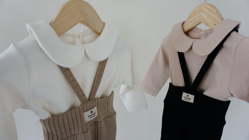 Bloombebe - Korean Baby Fashion - #babywear - Bebe Knit Suspender Leggings - 3