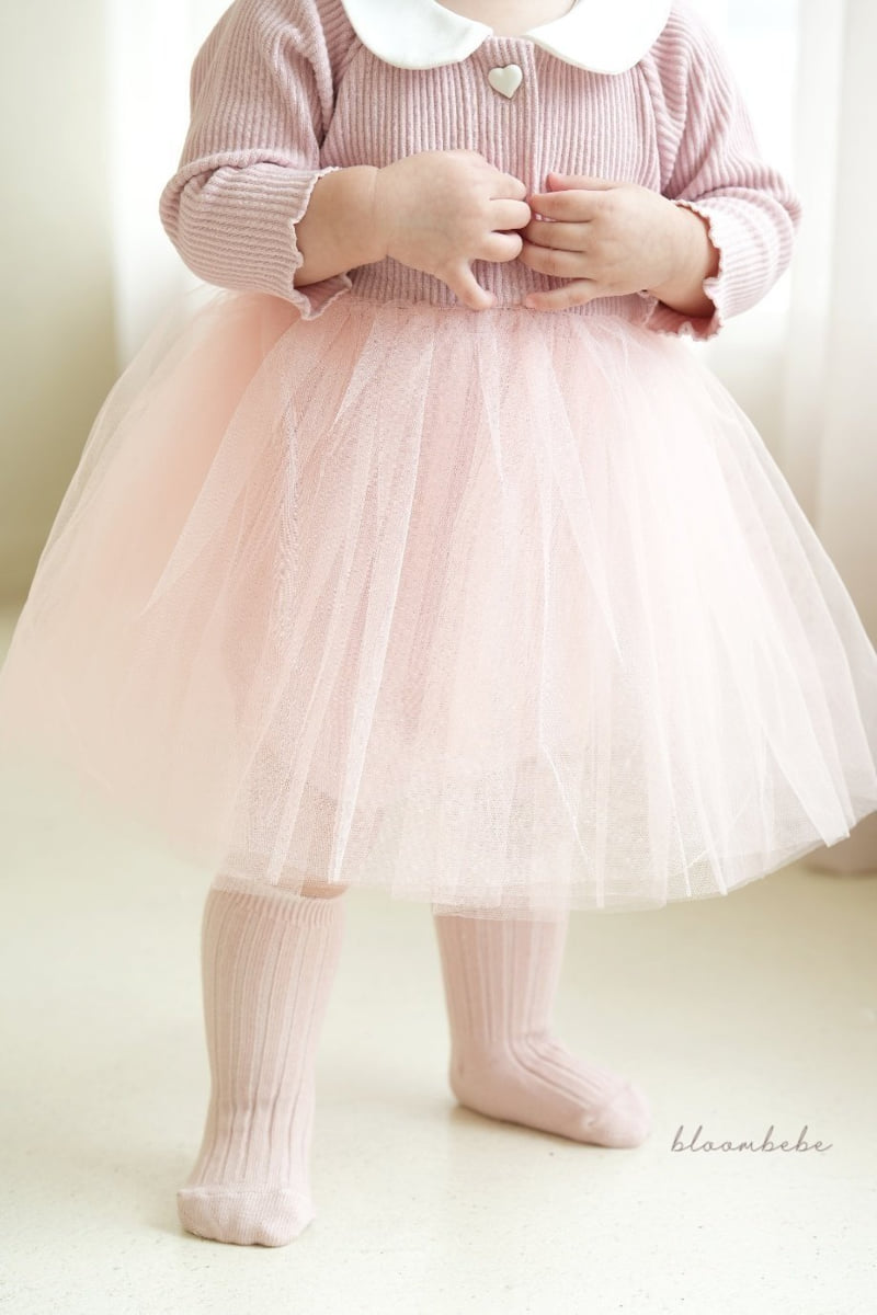 Bloombebe - Korean Baby Fashion - #smilingbaby - Heart Tiered Romper - 8