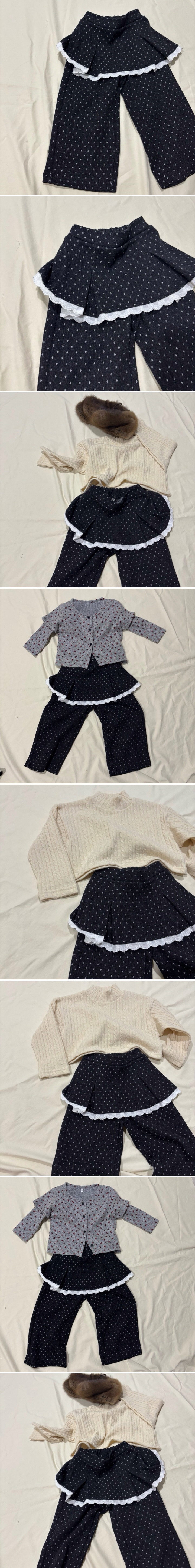 Bobo j - Korean Children Fashion - #kidzfashiontrend - Dot Skirt Pants - 2