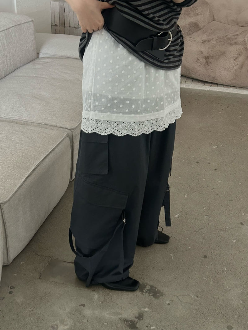 Buckle - Korean Women Fashion - #momslook - Flower Bloom Skirt - 9