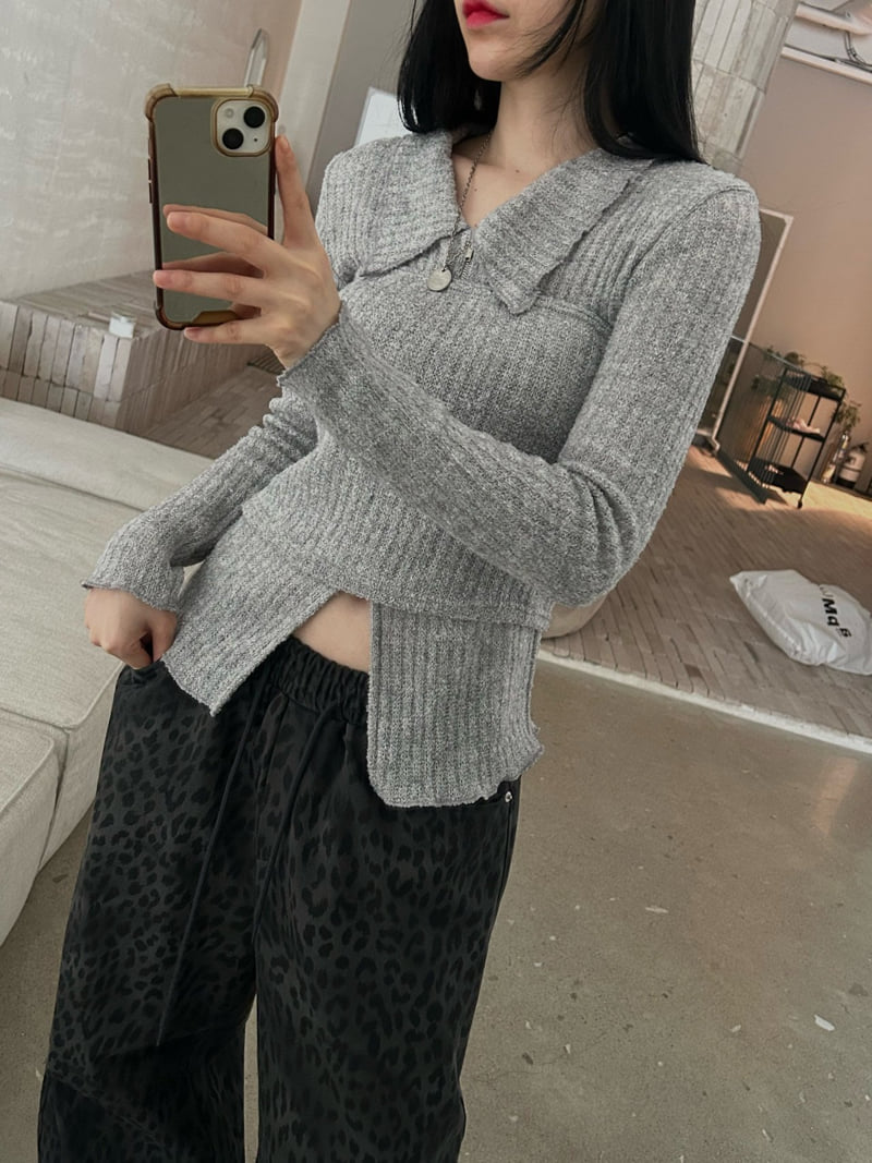 Buckle - Korean Women Fashion - #momslook - Merino Knit Set - 10