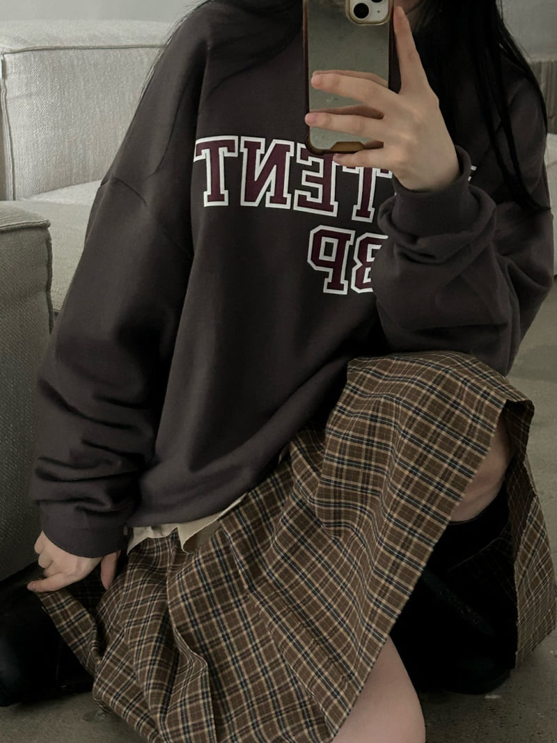 Buckle - Korean Women Fashion - #romanticstyle - Content Sweatshirt - 8