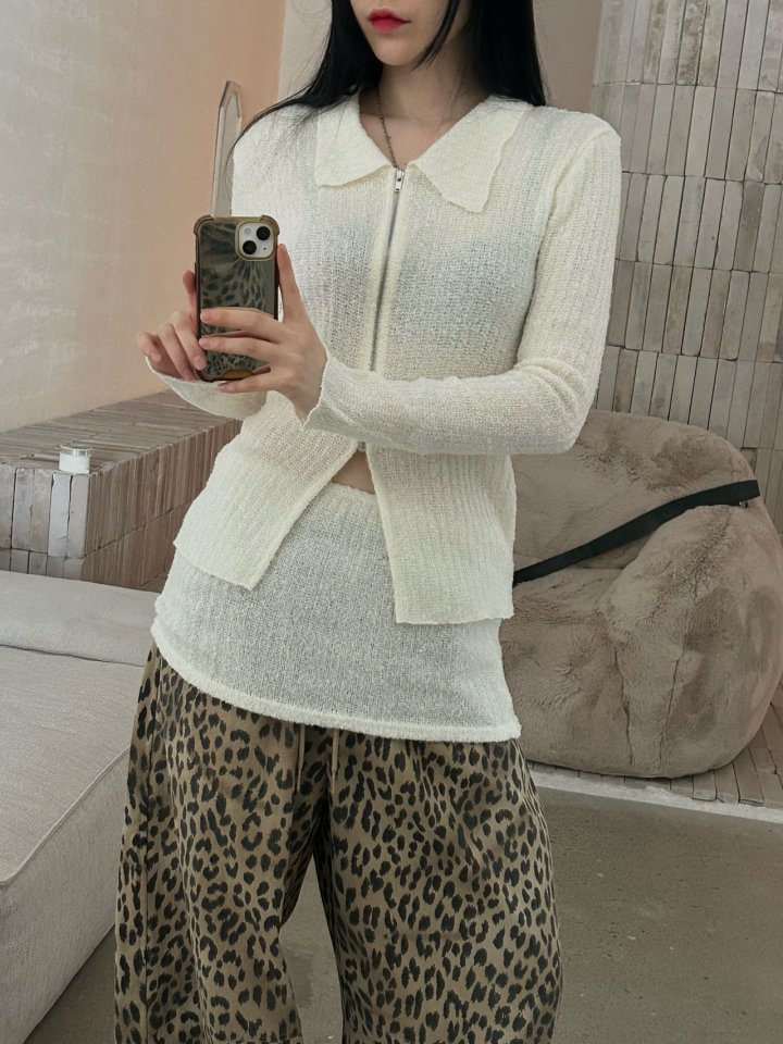 Buckle - Korean Women Fashion - #restrostyle - Merino Knit Set - 4