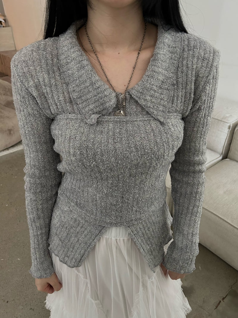 Buckle - Korean Women Fashion - #thelittlethings - Merino Knit Set - 7