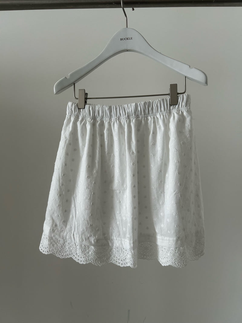 Buckle - Korean Women Fashion - #womensfashion - Flower Bloom Skirt - 12