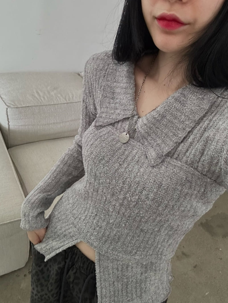 Buckle - Korean Women Fashion - #womensfashion - Merino Knit Set - 11