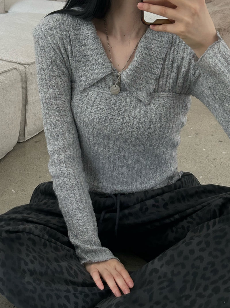Buckle - Korean Women Fashion - #womensfashion - Merino Knit Set - 9