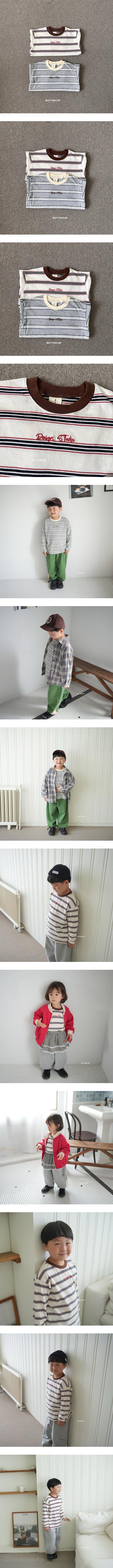 Buttercup - Korean Children Fashion - #kidsshorts - Studio Pin Tee - 2