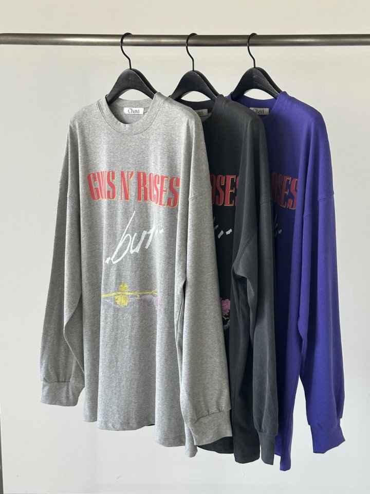 Chavi - Korean Women Fashion - #momslook - Gun Rose Tee