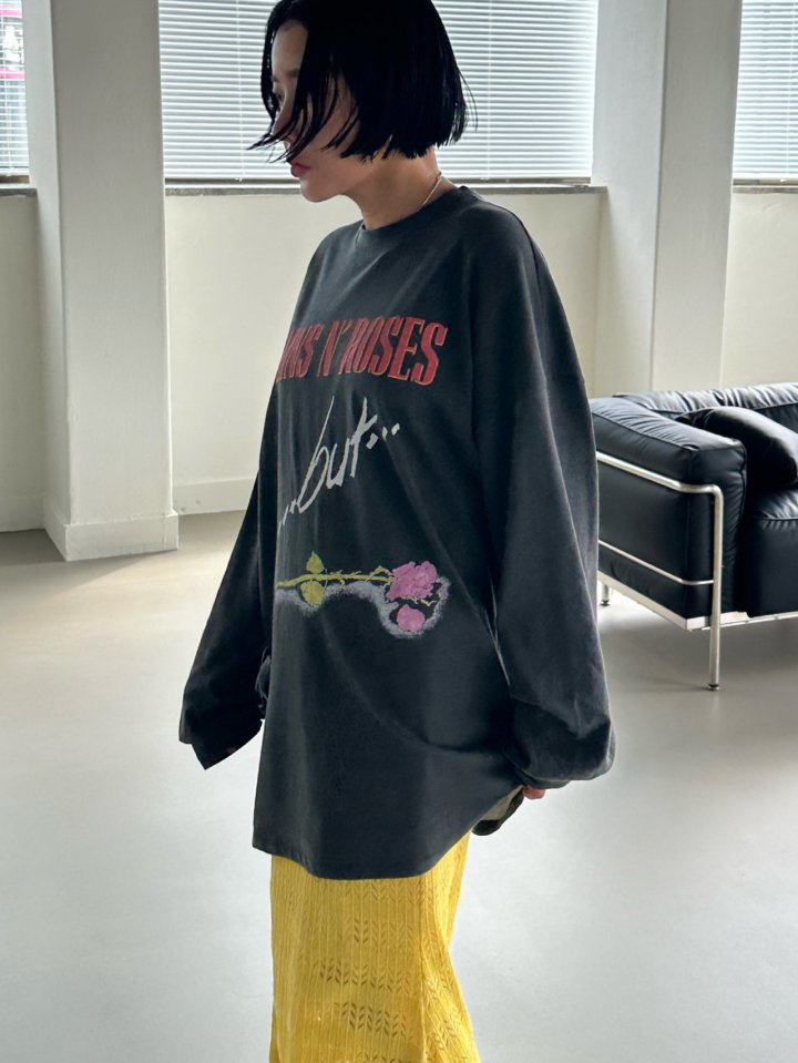 Chavi - Korean Women Fashion - #momslook - Gun Rose Tee - 3