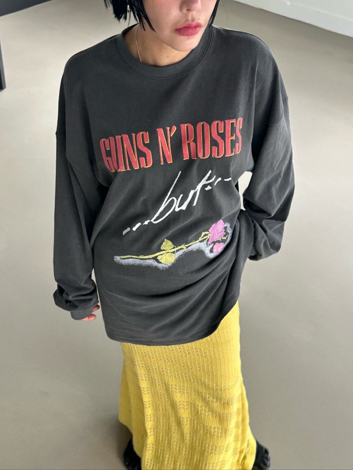 Chavi - Korean Women Fashion - #momslook - Gun Rose Tee - 5
