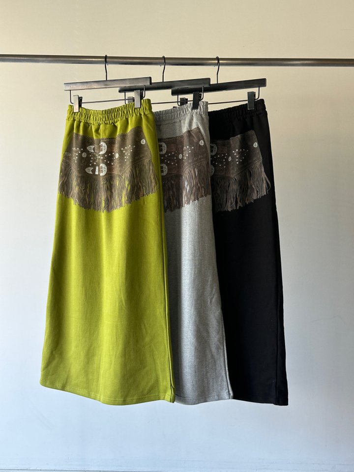 Chavi - Korean Women Fashion - #momslook - Sweat Belt Skirt