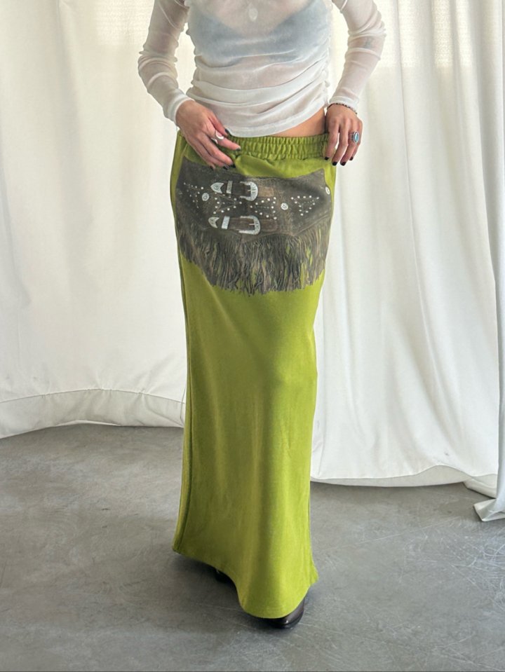 Chavi - Korean Women Fashion - #momslook - Sweat Belt Skirt - 3